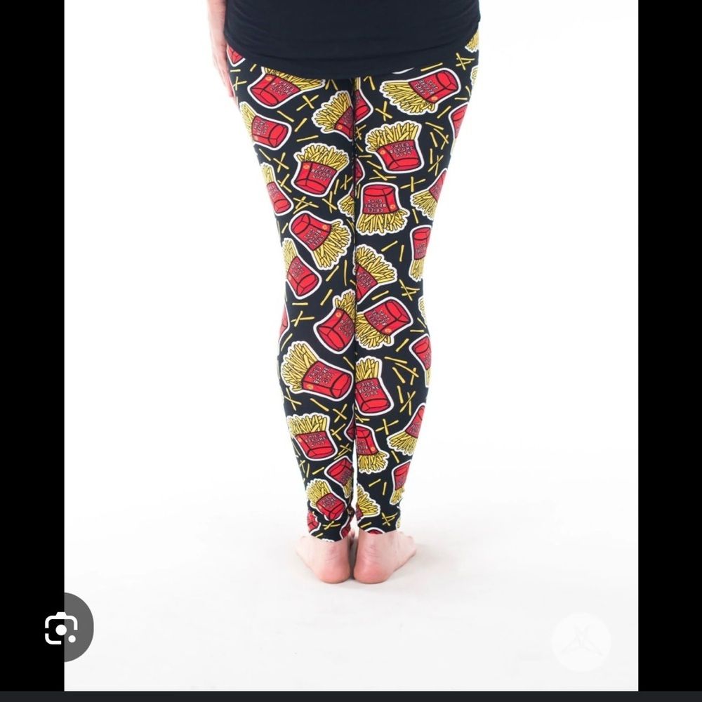Sweetlegs Women's “Fry Day” Print leggings